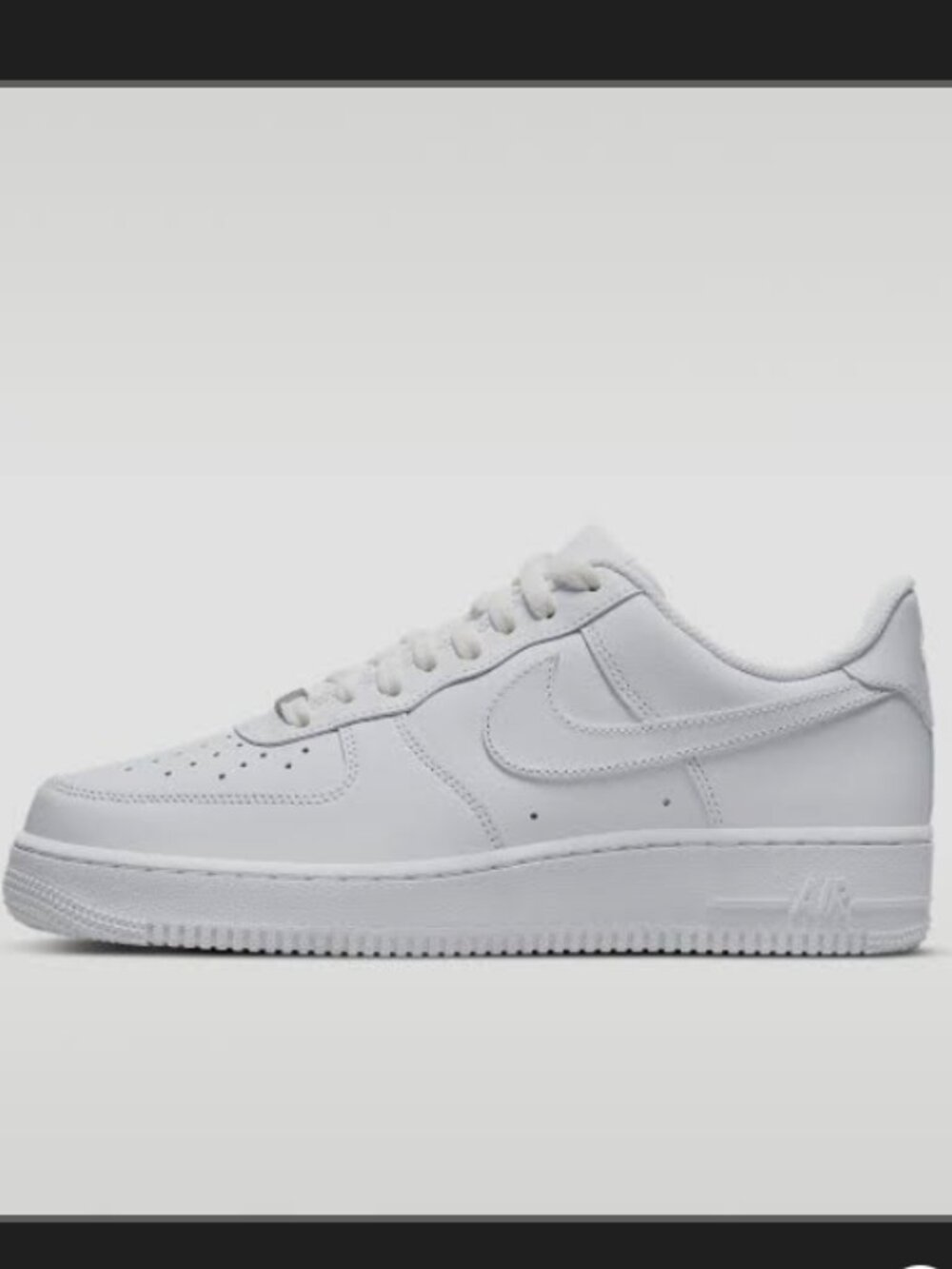 Nike Air Force 1 '07, White - Size Men's 8 / Women's 9.5